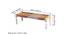 Hamilton Sheesham Wood 2 Seater Maachi Bench set with 2 Stools in Assorted Multi-Colour Chindi & Yellow Rope Canning (Lacquered Finish, Multicoloured & Yellow Rope, Bench With 2 Stools Set) by Urban Ladder - - 