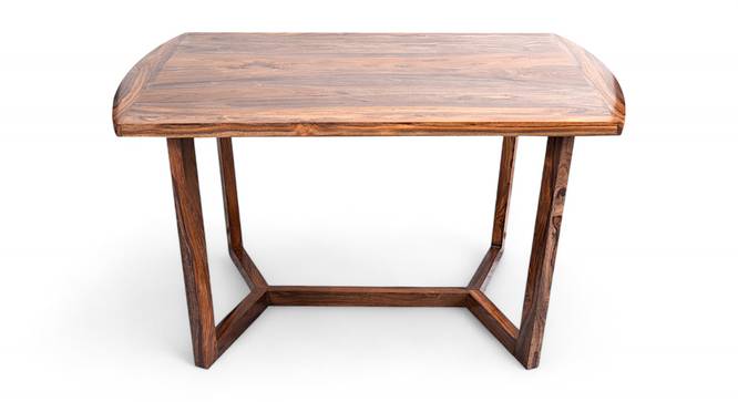 Aspyn Dining Table (Teak Finish, Teak Finish) by Urban Ladder - - 