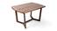 Aspyn Dining Table (Teak Finish, Teak Finish) by Urban Ladder - - 
