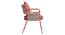 Paola Metal Outdoor Arm Chair Orange (Orange) by Urban Ladder - - 