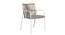 Crema Metal Outdoor Arm Chair Set of 2 Green (White) by Urban Ladder - - 