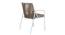 Crema Metal Outdoor Arm Chair Set of 2 Green (White) by Urban Ladder - - 