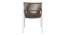 Crema Metal Outdoor Arm Chair Set of 2 Green (White) by Urban Ladder - - 