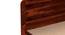 Isabella Solid Wood Bed in Honey Oak Finish (Queen Bed Size, Honey Oak Finish) by Urban Ladder - - 972934