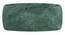Adria Jade Green Marble Top Dining Table With Set of 6 Ludo Dining Chairs (Tan Leatherette, Jade Green Finish) by Urban Ladder - - 972951