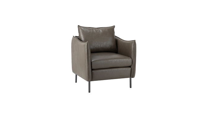 lucas accent chair (Grey) by Urban Ladder - - 