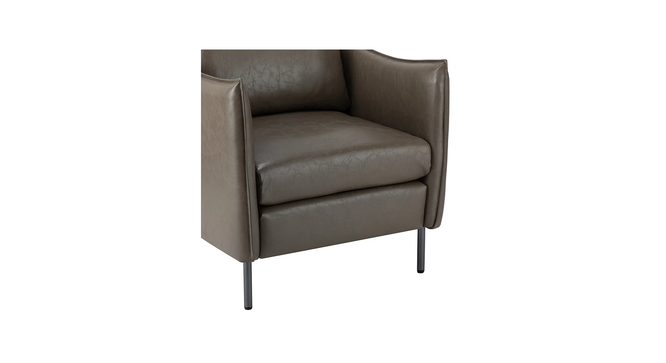 lucas accent chair (Grey) by Urban Ladder - - 