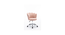 preglo task chair (Pink) by Urban Ladder - - 