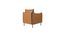 lucas accent chair (Brown) by Urban Ladder - - 