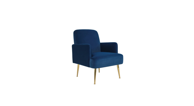 esme accent chair (Blue) by Urban Ladder - - 