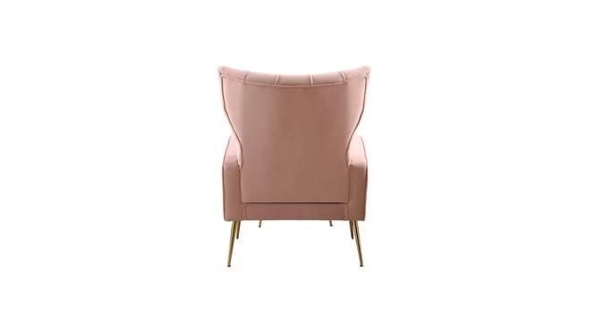 danney accent chair with ottoman (Pink) by Urban Ladder - - 