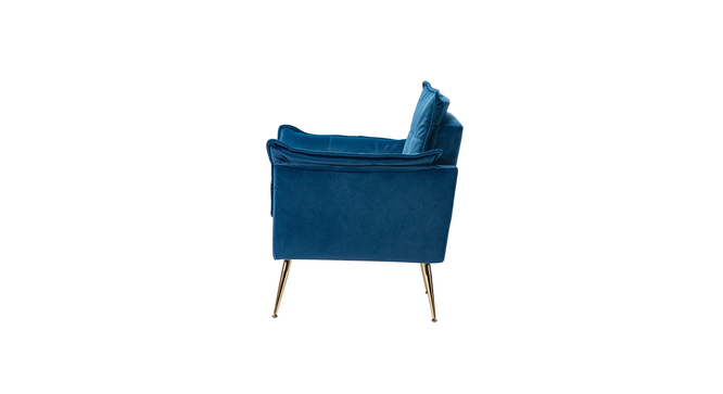 fyn accent chair (Blue) by Urban Ladder - - 