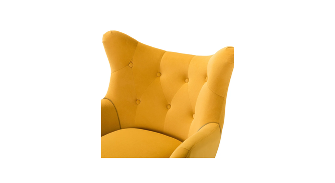 dawson accent chair (Yellow) by Urban Ladder - - 