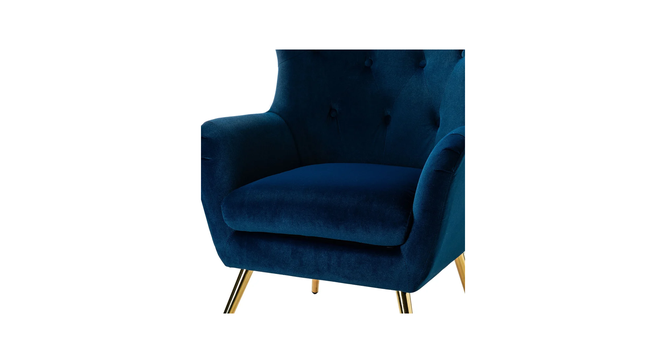 dawson accent chair (Blue) by Urban Ladder - - 