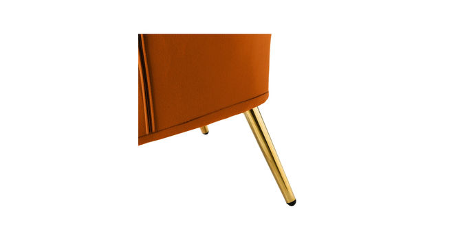 dawson accent chair (Orange) by Urban Ladder - - 