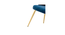 marsillio accent chair (Blue) by Urban Ladder - - 