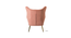 dawson accent chair (Pink) by Urban Ladder - - 