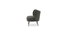collin accent chair (Grey) by Urban Ladder - - 