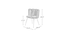 marsillio accent chair (Blue) by Urban Ladder - - 