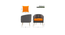 lamb accent chair (Grey) by Urban Ladder - - 