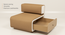 Luxe Lounge Seat (Beige & White) by Urban Ladder - - 