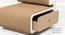 Luxe Lounge Seat (Beige & White) by Urban Ladder - - 