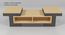 Puzzle Perch Center Table (Brown Finish) by Urban Ladder - - 