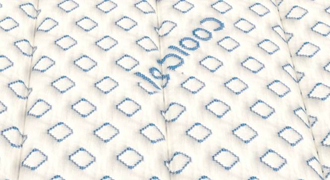 Orthopedic Jacquard Latex Faom Queen Size Mattress with 4_inches thickness75 X 60 (White, Queen Mattress Type, 4 in Mattress Thickness (in Inches), 75 x 60 in Mattress Size) by Urban Ladder - - 