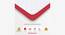 Orthopedic Polycotton COIR Single Size Mattress with 4_inches thickness75 X 36 (Single Mattress Type, 75 x 36 in Mattress Size, 4 in Mattress Thickness (in Inches), Maroon) by Urban Ladder - - 