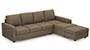 Apollo Sofa Set (Dune, Fabric Sofa Material, Compact Sofa Size, Soft Cushion Type, Sectional Sofa Type, Sectional Master Sofa Component, Regular Back Type, Regular Back Height) by Urban Ladder - - 97558