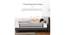 Orthopedic Jacquard Latex Faom Queen Size Mattress with 4_inches thickness72 X 66 (White, Queen Mattress Type, 4 in Mattress Thickness (in Inches), 72 x 66 in Mattress Size) by Urban Ladder - - 