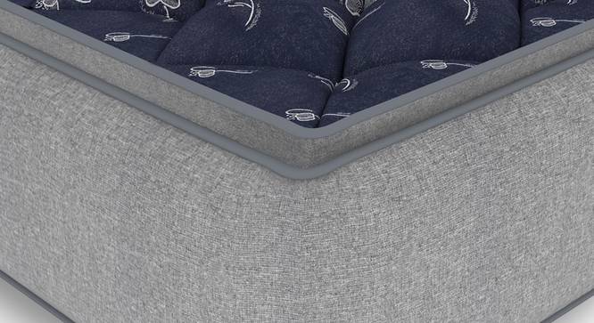 Orthopedic Quilted Knitted Bonnell Spring King Size Mattress with 6_inches thickness72 X 70 (Blue, King Mattress Type, 6 in Mattress Thickness (in Inches), 72 x 70 in Mattress Size) by Urban Ladder - - 