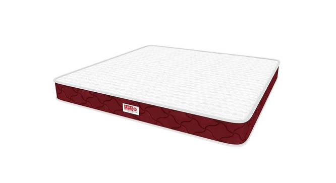 Orthopedic Quilted Knitted Bonnell Spring Single Size Mattress with 8_inches thickness72 X 36 (Red, Single Mattress Type, 8 in Mattress Thickness (in Inches), 72 x 36 in Mattress Size) by Urban Ladder - - 