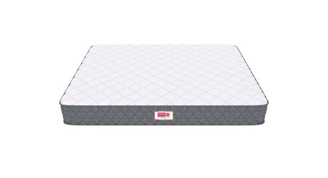 Orthopedic Quilted Knitted Bonnell Spring Single Size Mattress with 6_inches thickness 72 X 36 (Grey, Single Mattress Type, 6 in Mattress Thickness (in Inches), 72 x 36 in Mattress Size) by Urban Ladder - - 