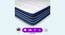 Orthopedic Quilted Knitted Pocket Spring Single Size Mattress with 10_inches thickness78 X 35 (White, Single Mattress Type, 10 in Mattress Thickness (in Inches), 78 x 35 in Mattress Size) by Urban Ladder - - 