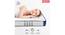 Orthopedic Quilted Knitted Pocket Spring Single Size Mattress with 10_inches thickness78 X 35 (White, Single Mattress Type, 10 in Mattress Thickness (in Inches), 78 x 35 in Mattress Size) by Urban Ladder - - 