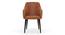 Owen Lounge Chair (Tan Leatherette) by Urban Ladder - - 