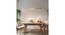 Slimline 36 Beige Solid Wood Single Hanging Light (Beige) by Urban Ladder - - 