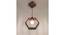 Hex Brown Solid Wood Single Hanging Light (Brown) by Urban Ladder - - 