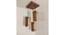 Hexa Brown Solid Wood Cluster Hanging  Light (Brown) by Urban Ladder - - 