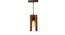 Jet Brown Solid Wood Single Hanging Light (Brown) by Urban Ladder - - 