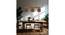 Lyon Brown Solid Wood Cluster Hanging Light (Brown) by Urban Ladder - - 