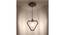 Clark Brown Solid Wood Single Hanging Light (Brown) by Urban Ladder - - 