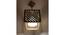 Oblique Beige Solid Wood Single Hanging Light (Beige) by Urban Ladder - - 