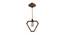 Clark Brown Solid Wood Single Hanging Light (Brown) by Urban Ladder - - 