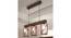 Symmetric Brown Solid Wood Cluster Hanging Light (Brown) by Urban Ladder - - 