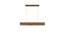 Clara 48 Brown Solid Wood Single Hanging Light (Brown) by Urban Ladder - - 