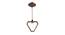 Clark Brown Solid Wood Single Hanging Light (Brown) by Urban Ladder - - 