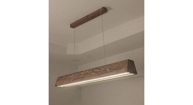 Sirius 36 Brown Solid Wood Cluster Hanging Light (Brown) by Urban Ladder - - 