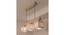 Lyon Beige Solid Wood Cluster Hanging Light (Beige) by Urban Ladder - - 